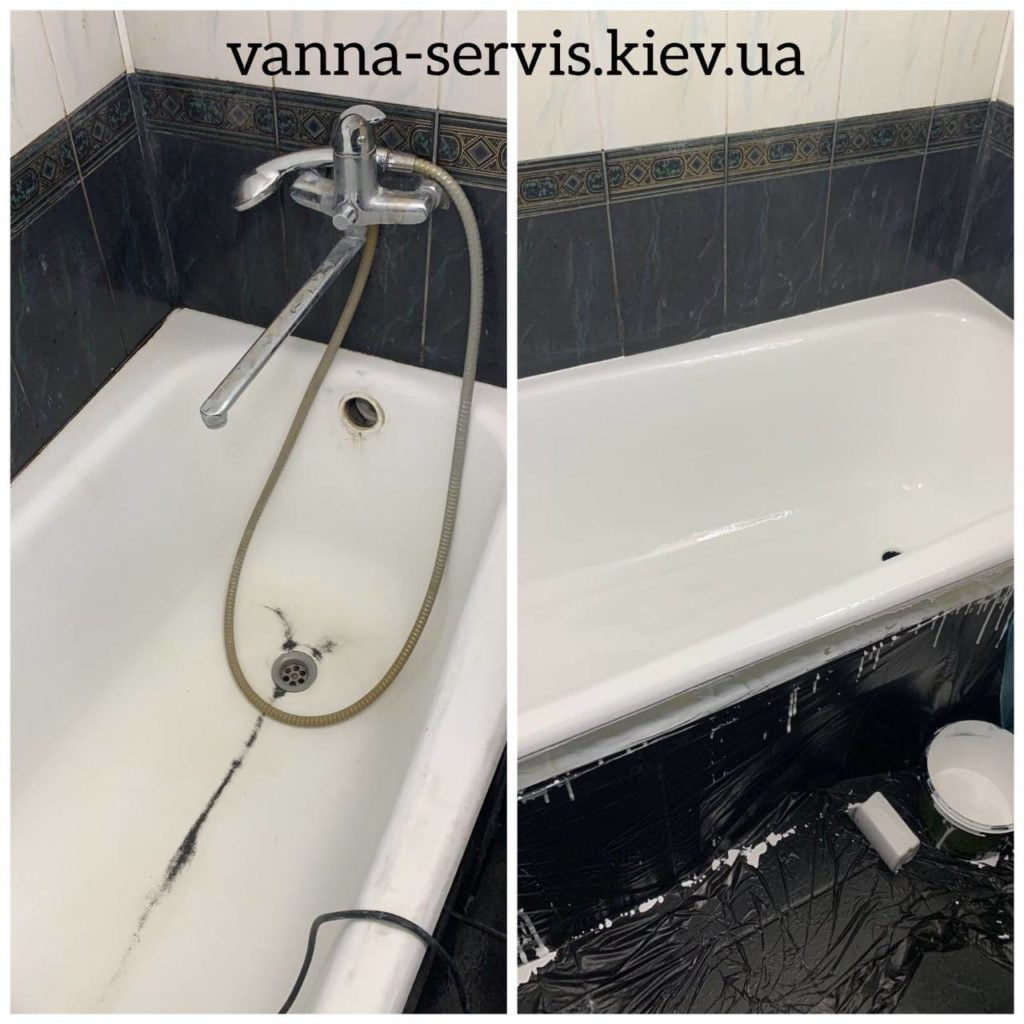відновлення ванни, Ремонт ванна