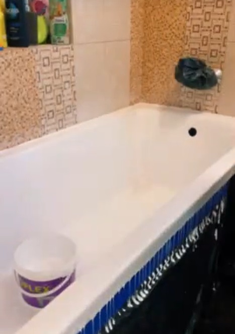 Наливна ванна Київ, Реставрація ван