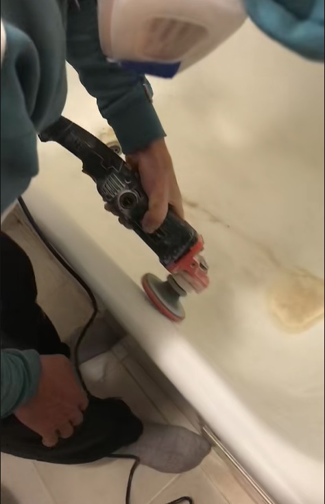 Реставрация чугунной ванной